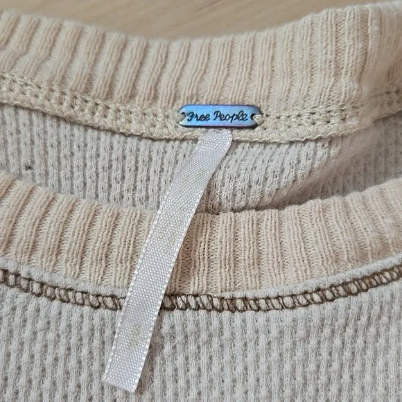 Free People Thermal Top, Size Small - Picture 2 of 3
